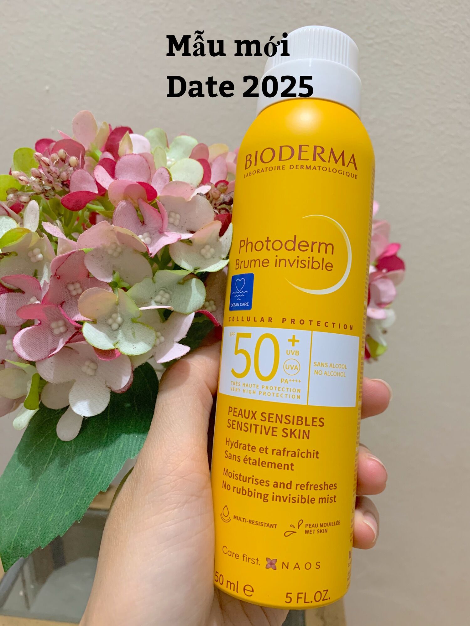 [MẪU MỚI - DATE 2025] Kem chống nắng Bioderma dạng xịt spf50+