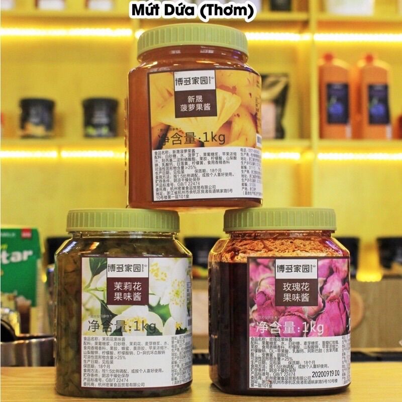 Mứt trái cây Boduo 1kg