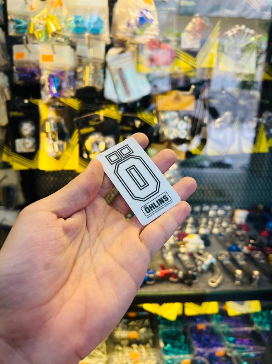Tem Sticker Ohlins | Chống Thấm Nước