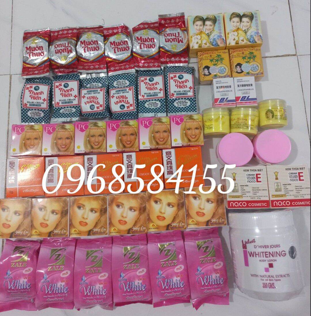 Công thức dưỡng trắng body kem cốt thái