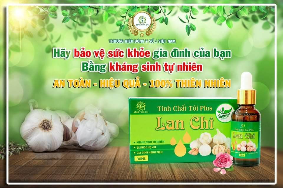 TINH CHẤT TỎI PLUS  LAN CHI
