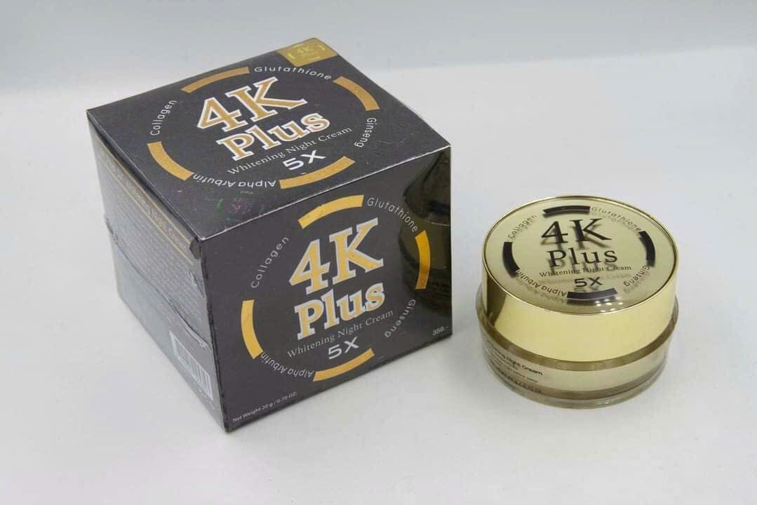 Kem 4K Plus Whitening Night Cream Dưỡng Trắng Da