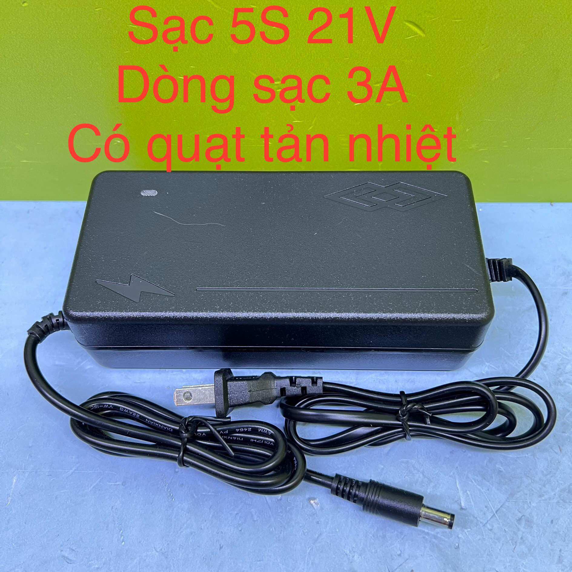Sạc 5s 3a có quạt