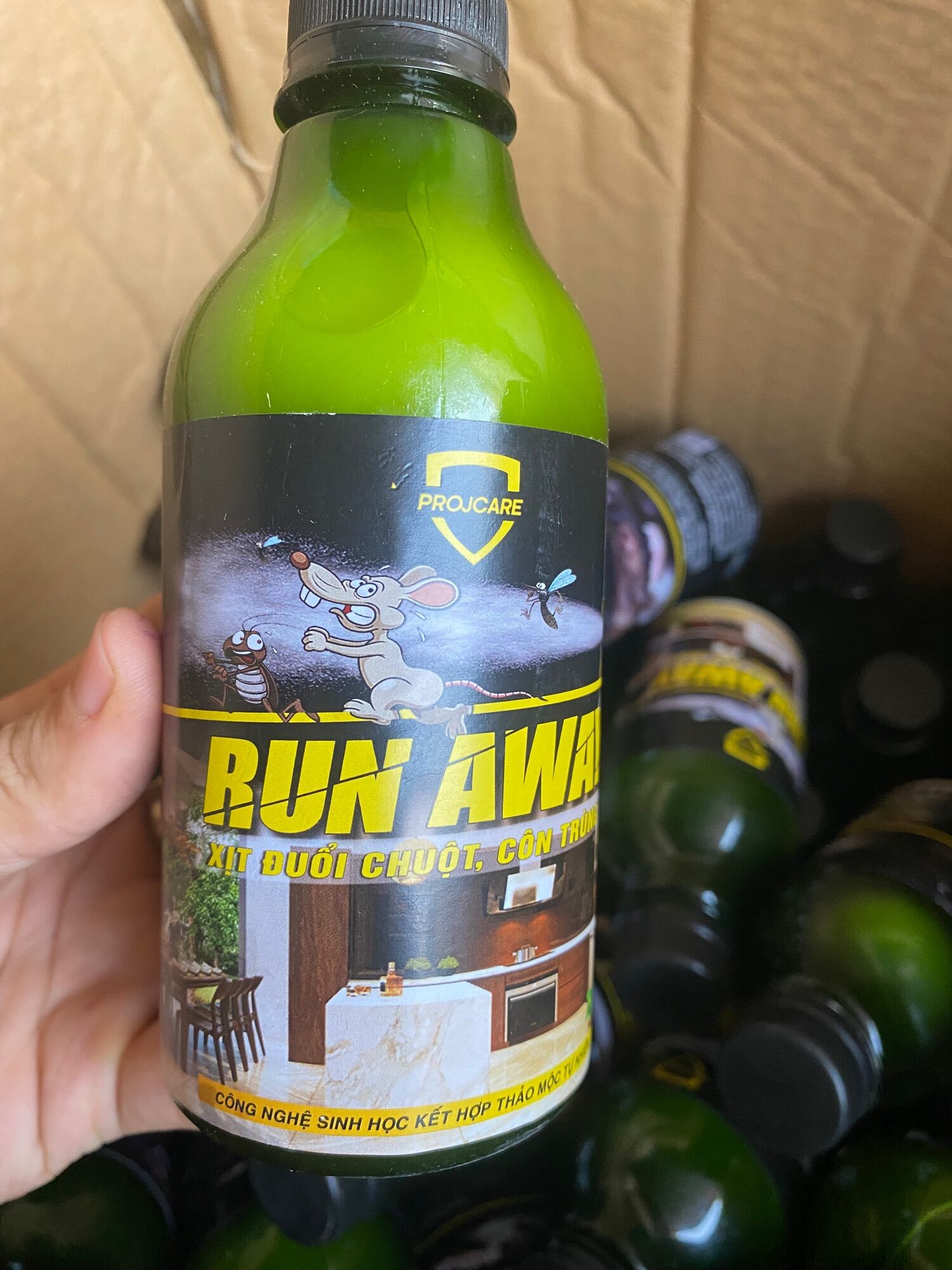 Xịt đuổi chuột - đuổi côn trùng 300ml an toàn hiệu quả