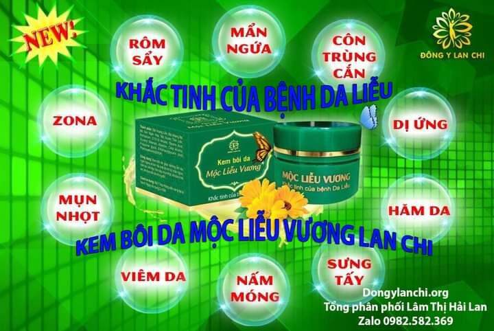 Kem bôi da mộc liễu vương