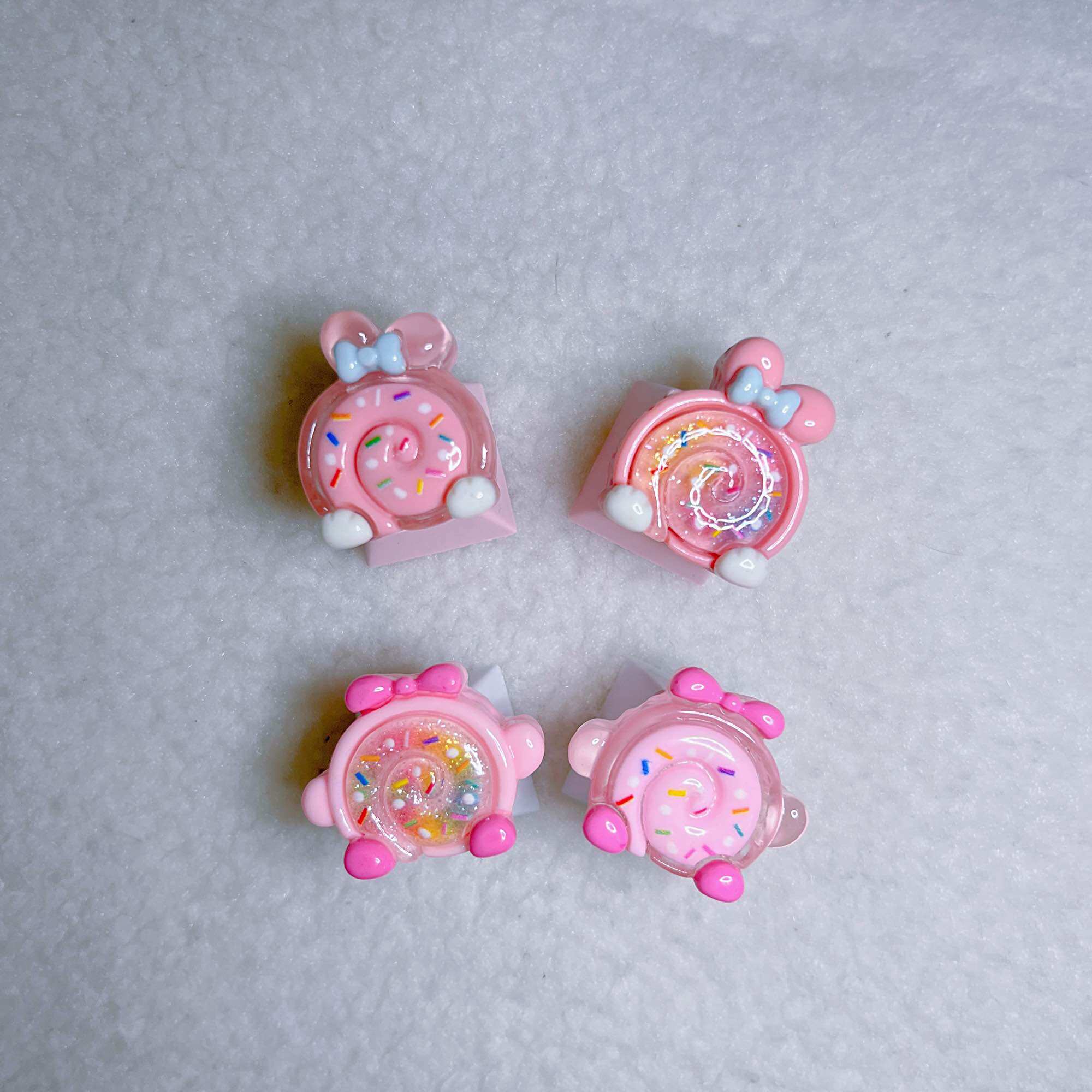 Keycap bánh hình gấu chỉ dành cho bàn phím cơ