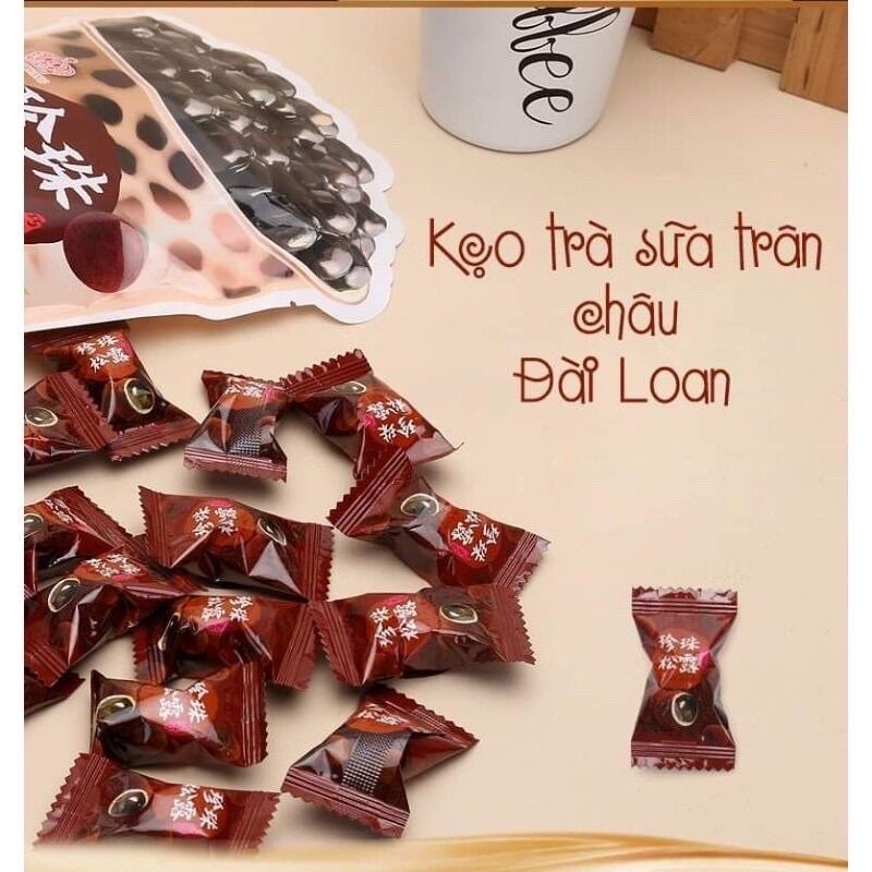 KẸO TRÀ SỮA TRÂN CHÂU ĐƯỜNG ĐEN