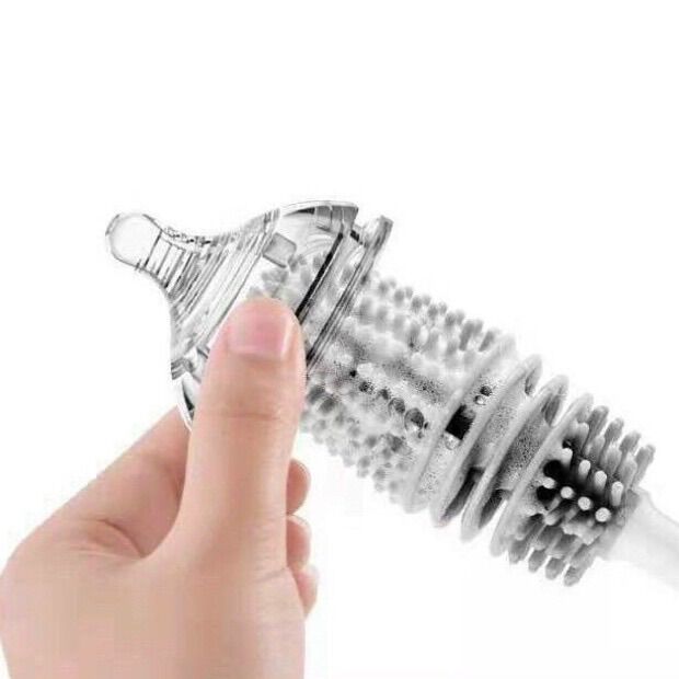 Cây cọ rửa cốc, chai lọ đa năng silicon