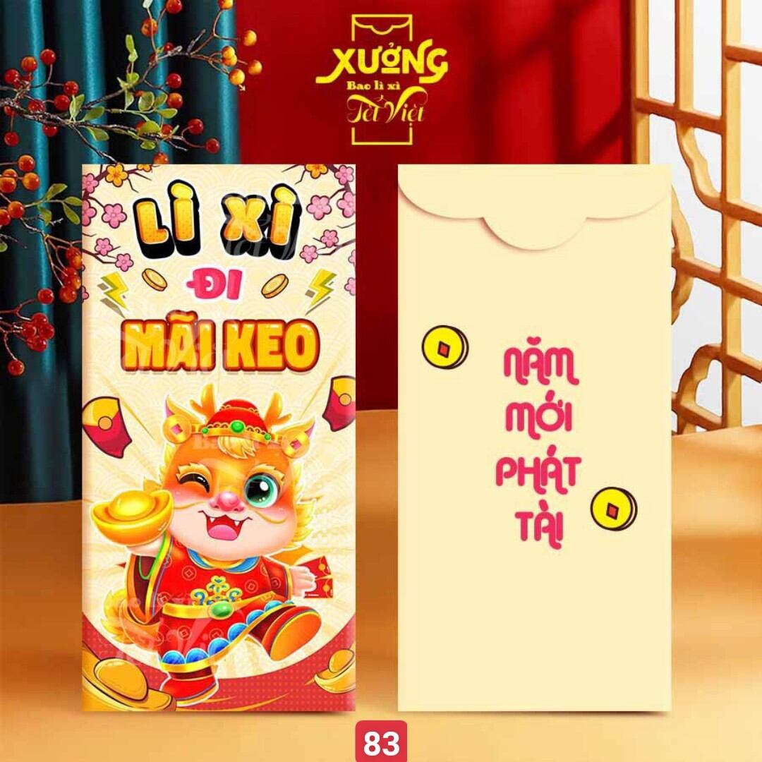 TÚI 10 CÁI]Lì Xì Đẹp Tết 2024