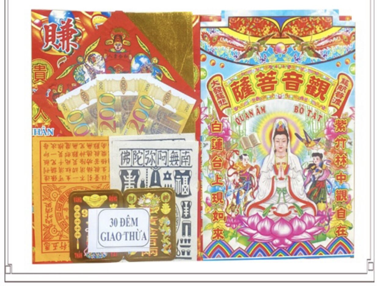 Giấy cúng giao thừa