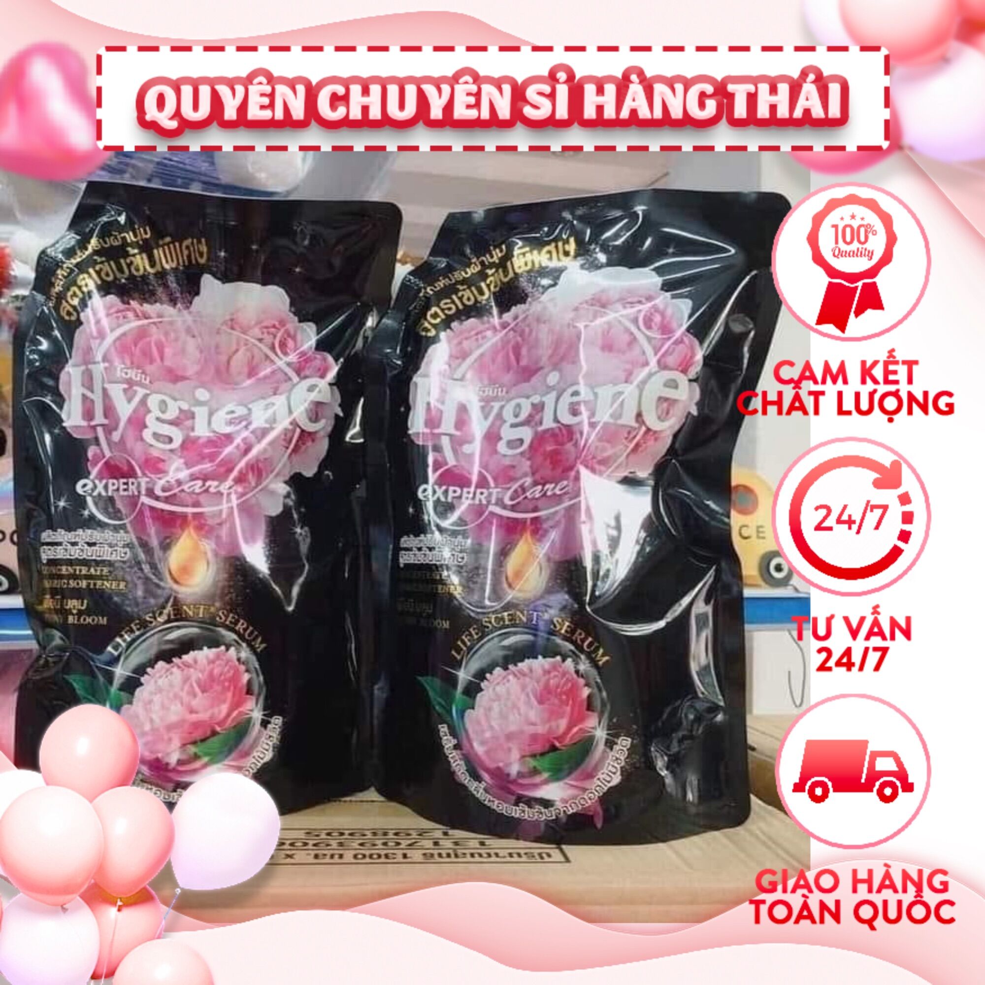 Nước xả vải hygiene 1150ml chuẩn thái lan
