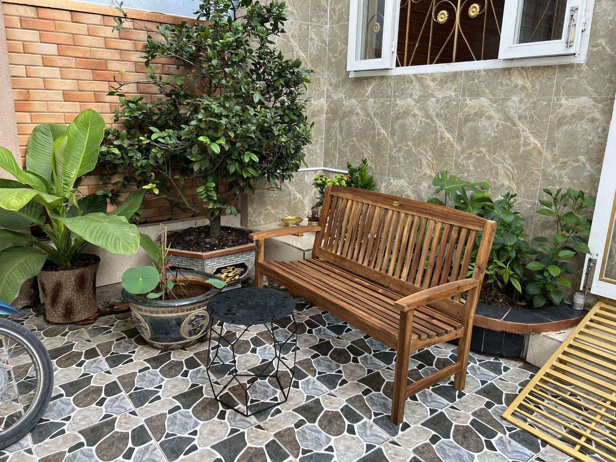 Ghế băng gỗ 1m2 xuất khẩu
