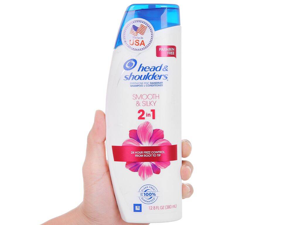 [Hcm]Dầu Gội Head And Shoulders Smooth & Silk 2In1