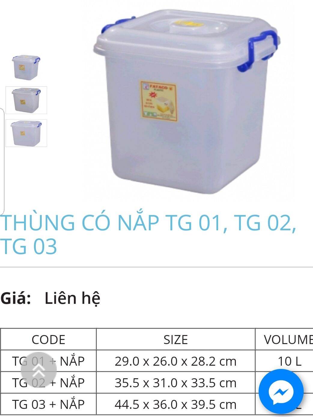 Thùng đựng đa năng, đựng gạo