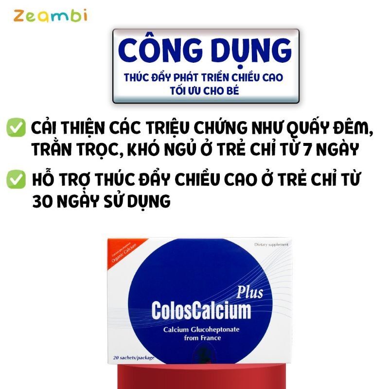 Canxi colos hữu cơ