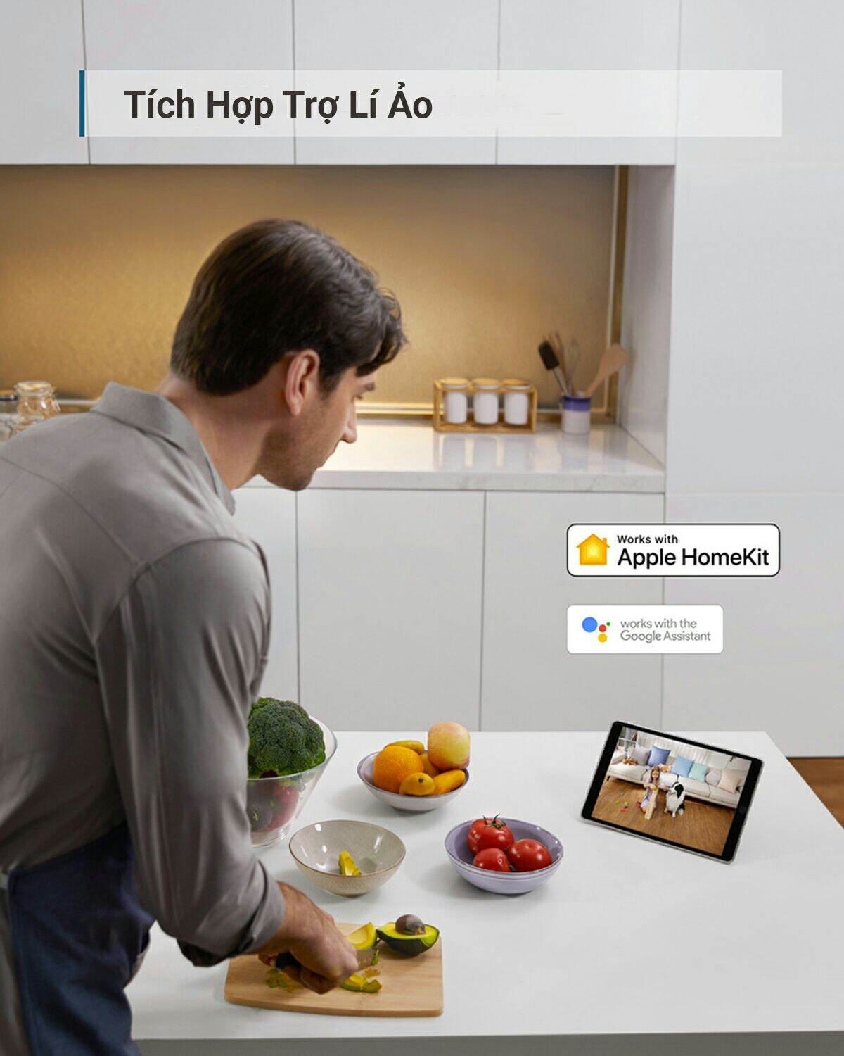 [HCM]CAMERA EUFY INDOOR 2K - T8400