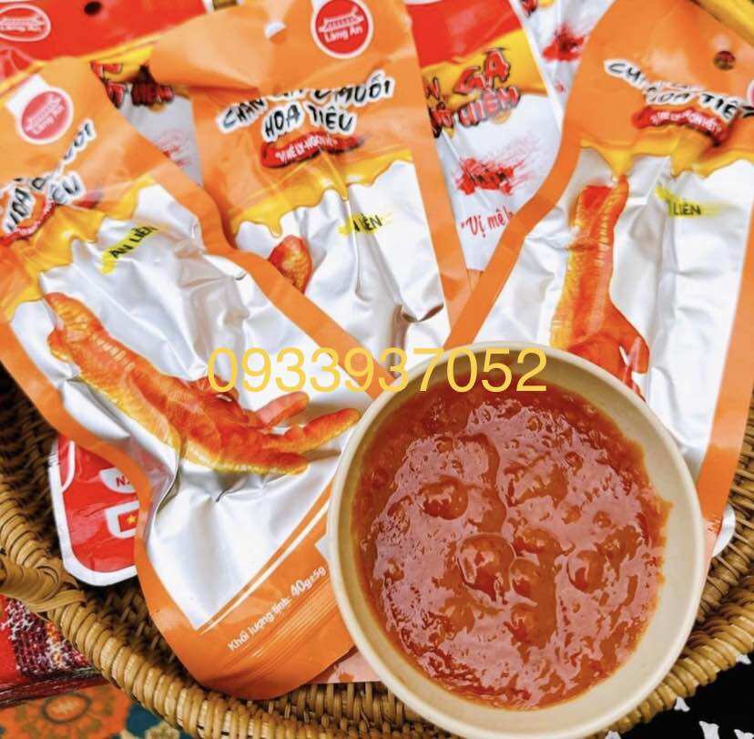 [Combo 10 cái] Chân gà ủ muối hoa tiêu Làng An