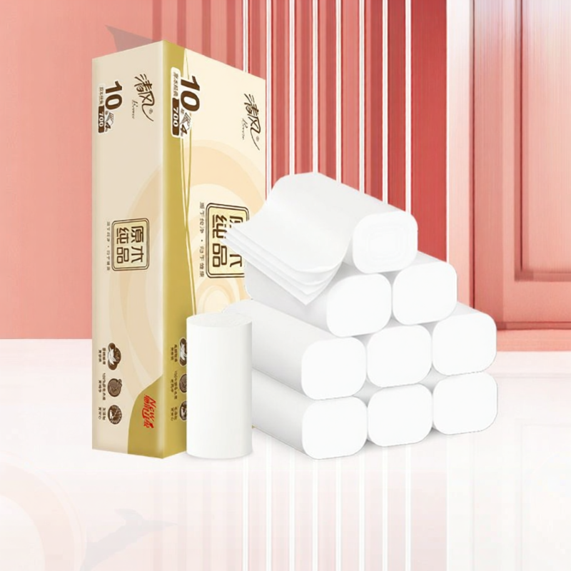 Coreless Pure Original Wood Paper Rolls - 3