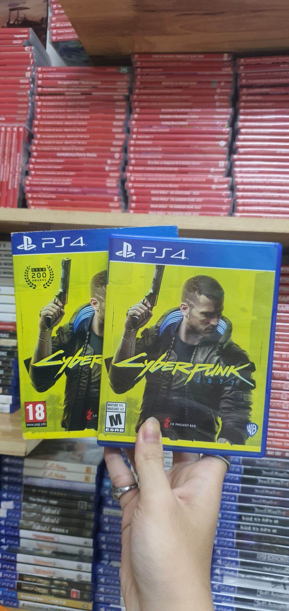 Đĩa ps4 cyperpunk 2077