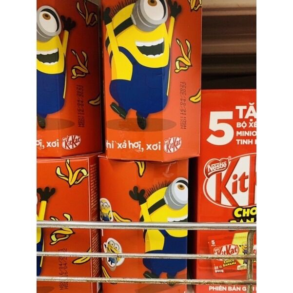 Socola KitKat minions