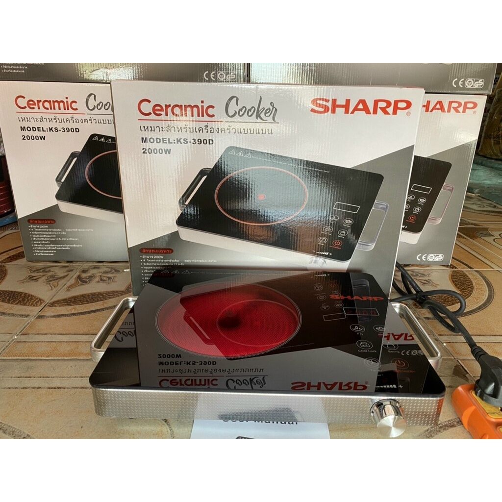 BẾP  HỒNG NGOẠI SHARP KS 3900 THÁI LAN