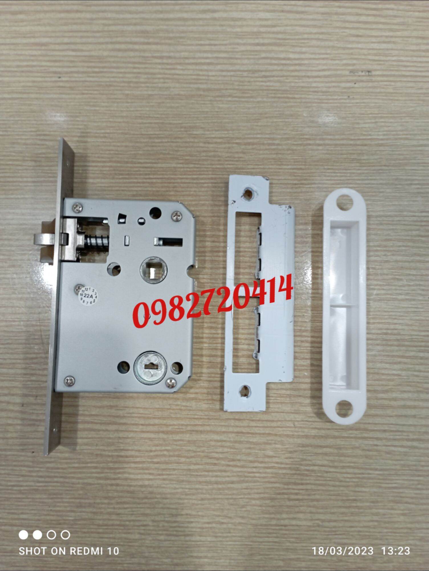 Thân khóa, ruột khóa vân tay 5050, 6068 (Inox 304)