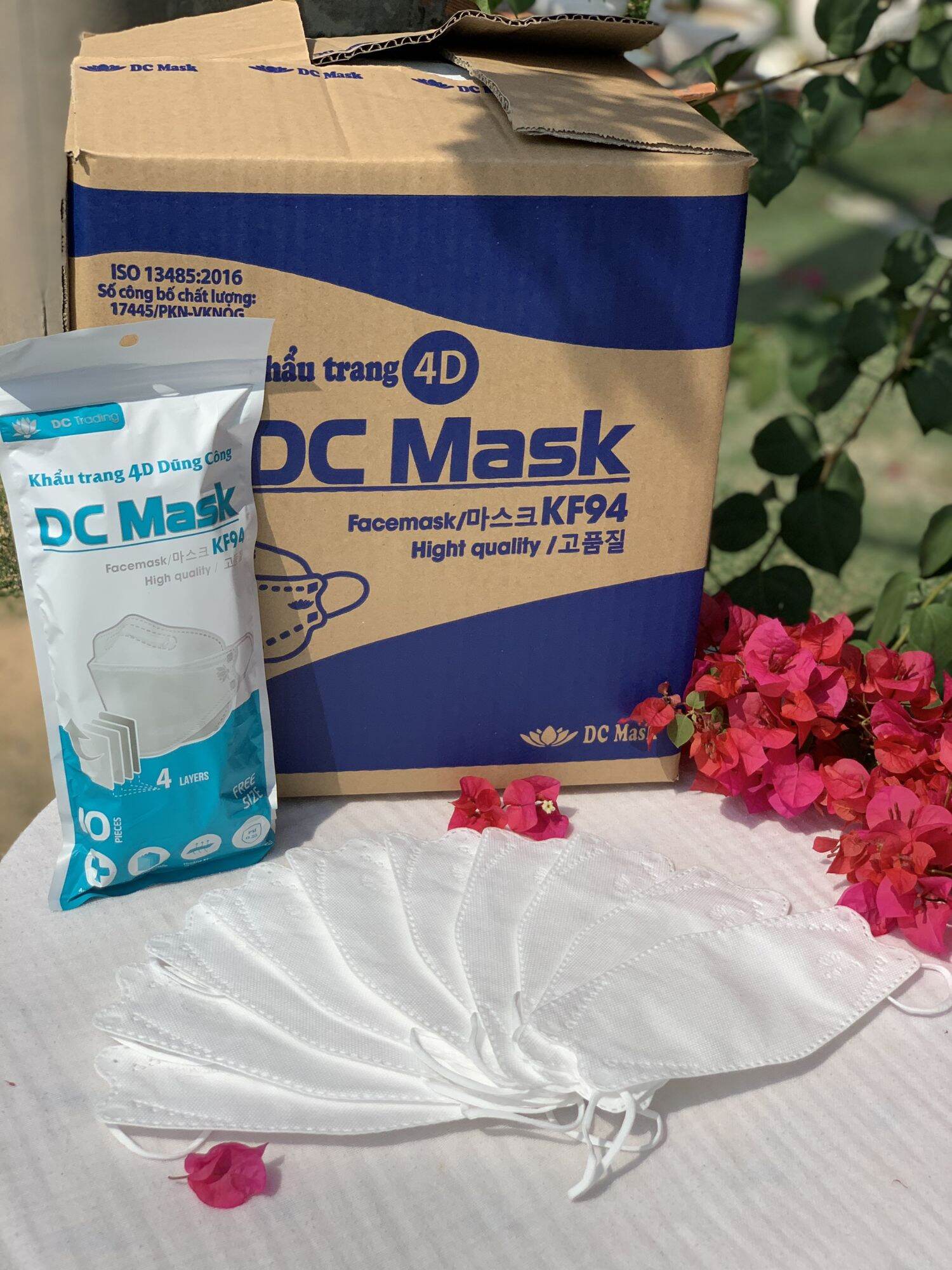 Khẩu trang 4D KF94 DC Mask (bịch 10 cái)