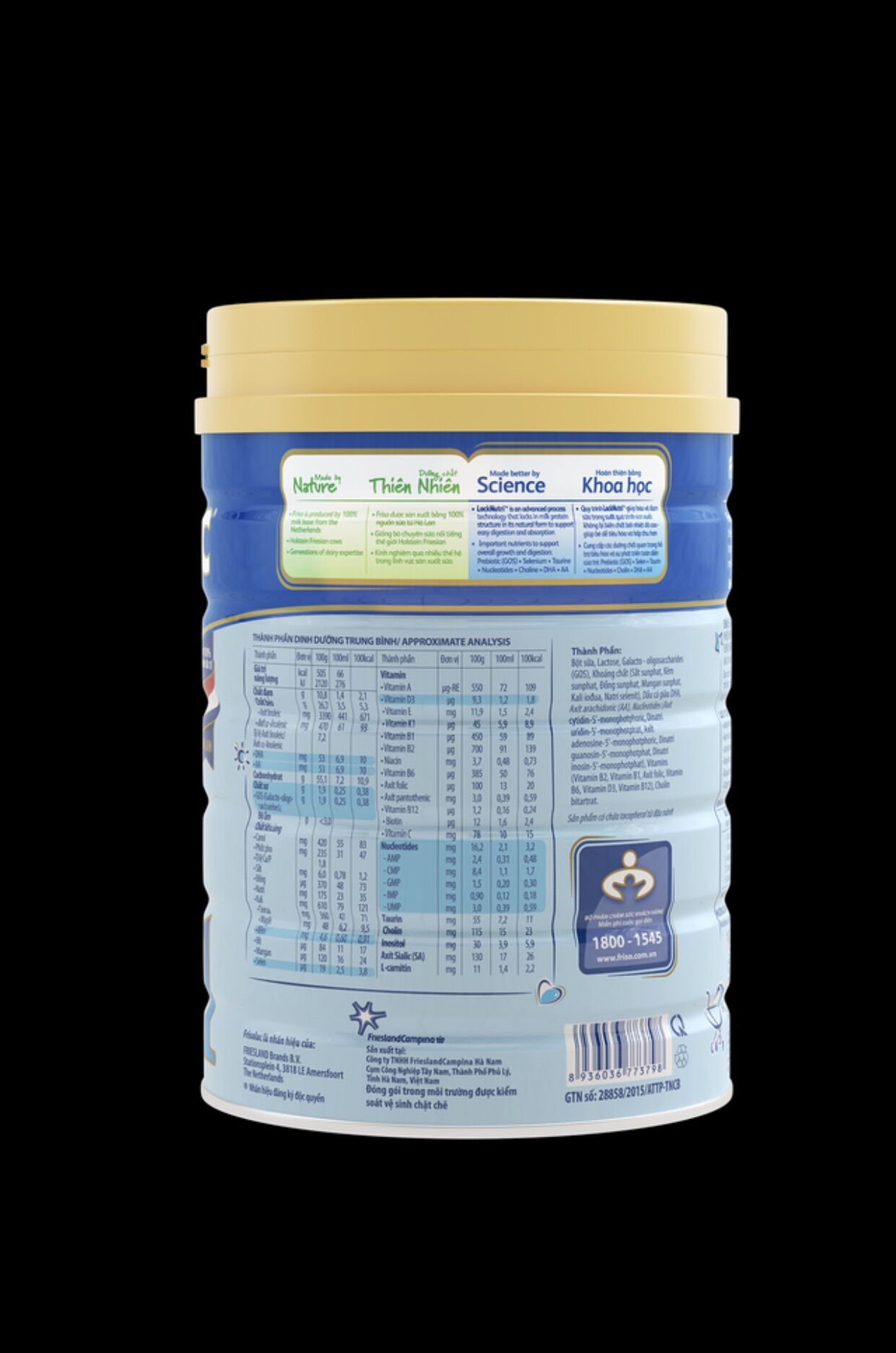 [HCM]Sữa Friso gold 1 ( 0-6 tháng ) 900g
