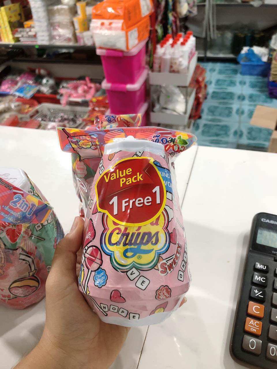 Sáp thơm phòng chupa chups tặng túi thơm thái lan