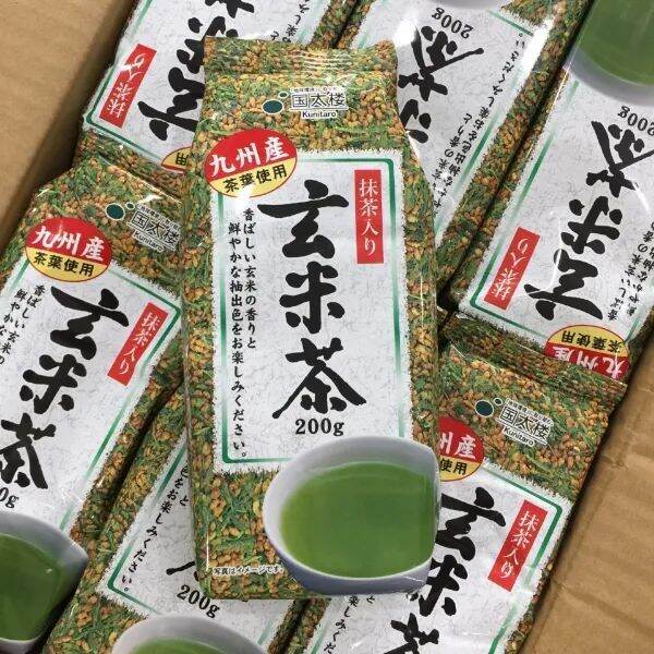 Trà Gao Lứt Rang kunitaro Nhật Bản, Trà Itoen, Trà xanh gạo lứt rang Itoen Oi Cha nhật bản gói 200g