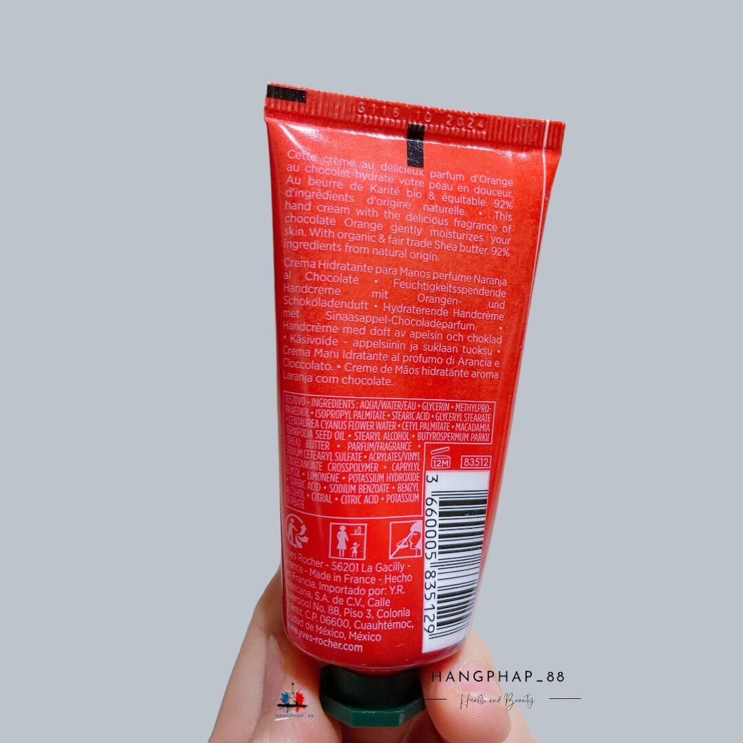 Kem dưỡng da tay Yves Rocher 50ml