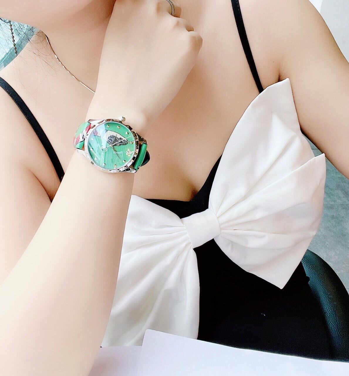 Đồng hồ nữ Gucci YA1264081 thời trang, hàng xách tay,Authentic