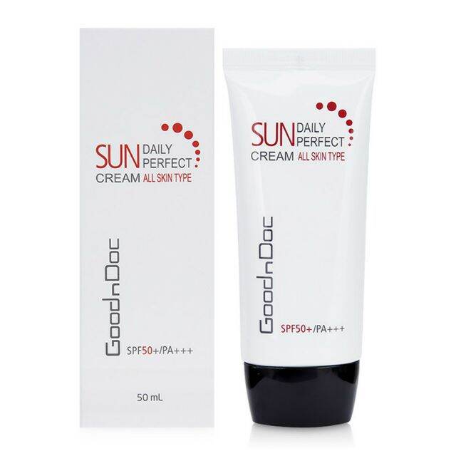 [Chính Hãng]Kem Chống Nắng Goodndoc Sun Cream Daily Perfect Spf50+/Pa+++ 50Ml