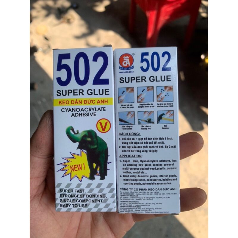 Keo dán 502 (loại tốt)
