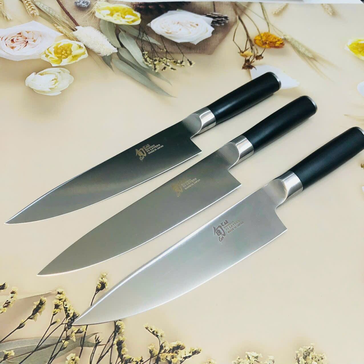 dao làm bếp thái thịt KAI JAPAN cao cấp siêu bén