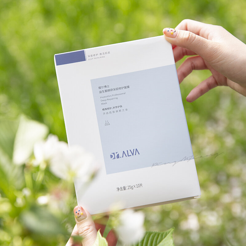 Dr.Alva Probiotic Mask 2.0 Deep Repair Moisturizing Soothing Patch Face Mask for Exhausted Skin IP Version Chinese Brand Giá 747,000 Đồng*Miễn phí vận chuyển