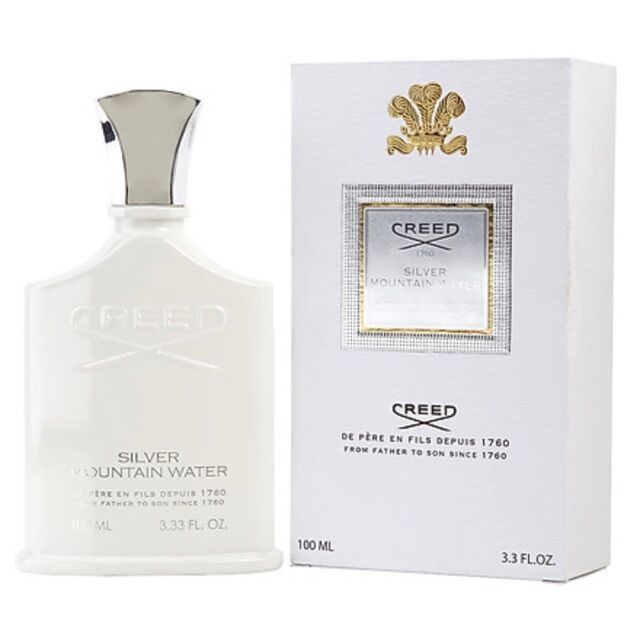Nước Hoa unisex Creed Silver Mountain Water Eau De Parfum của Pháp chai 100ml edp