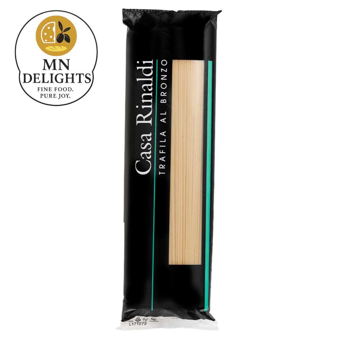 Mì Sợi Dài Linguine Ý Casa Rinaldi 500g – semolina protein cao, al dente, sốt pesto/hải sản