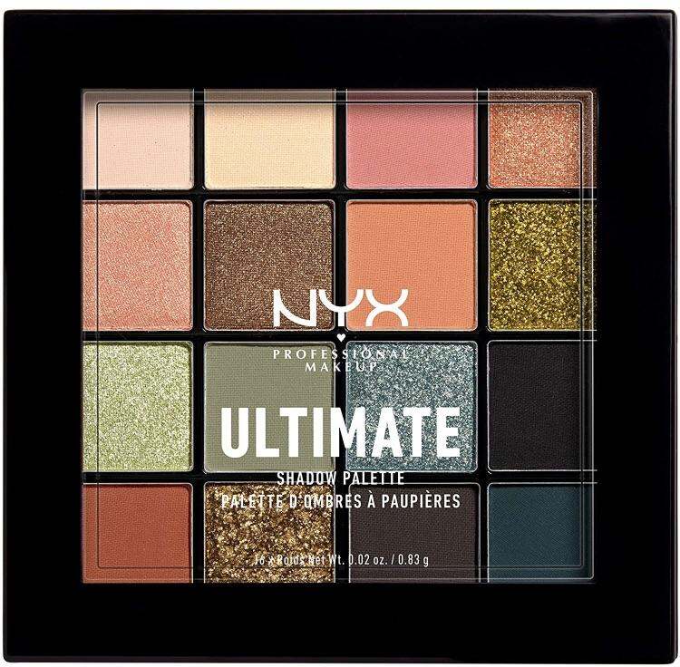 Phấn mắt NYX PROFESSIONAL MAKEUP Ultimate Shadow Palette Eyeshadow 16 màu USA