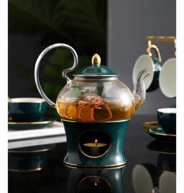 Bộ ấm trà chiều đun phong cách Bắc Âu