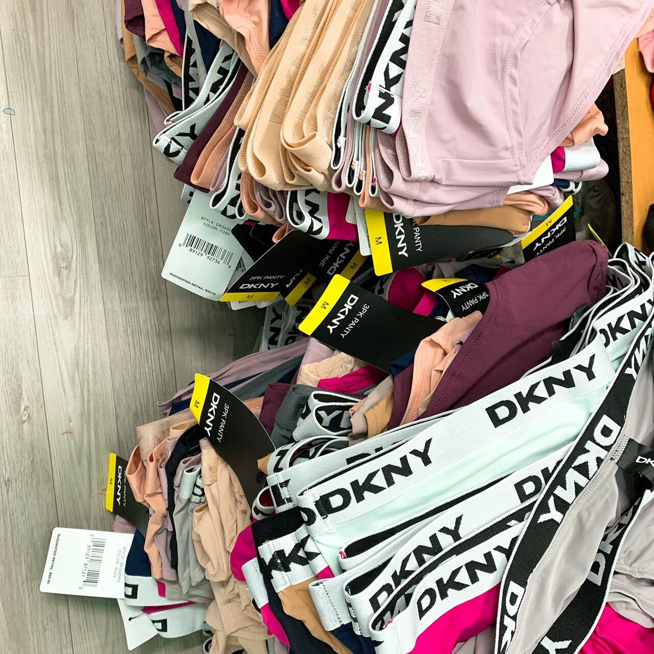 Sét 5 Quần Chíp DKNY Xuất Âu(Sz:XL)
