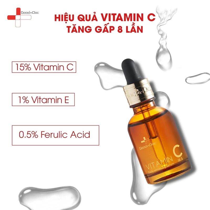 Vitamin C Goodndoc Mờ Thâm Sáng Da Hàng Chính Hãng