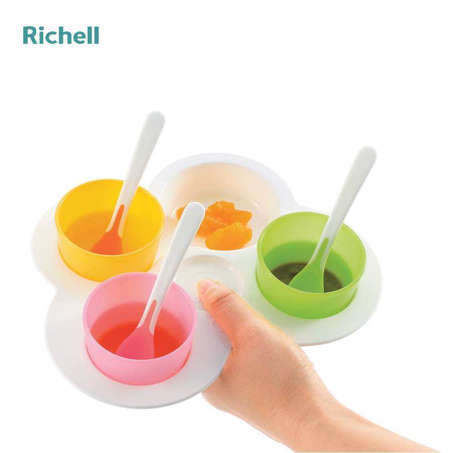 Bộ dụng cụ ăn dặm khởi đầu Richell