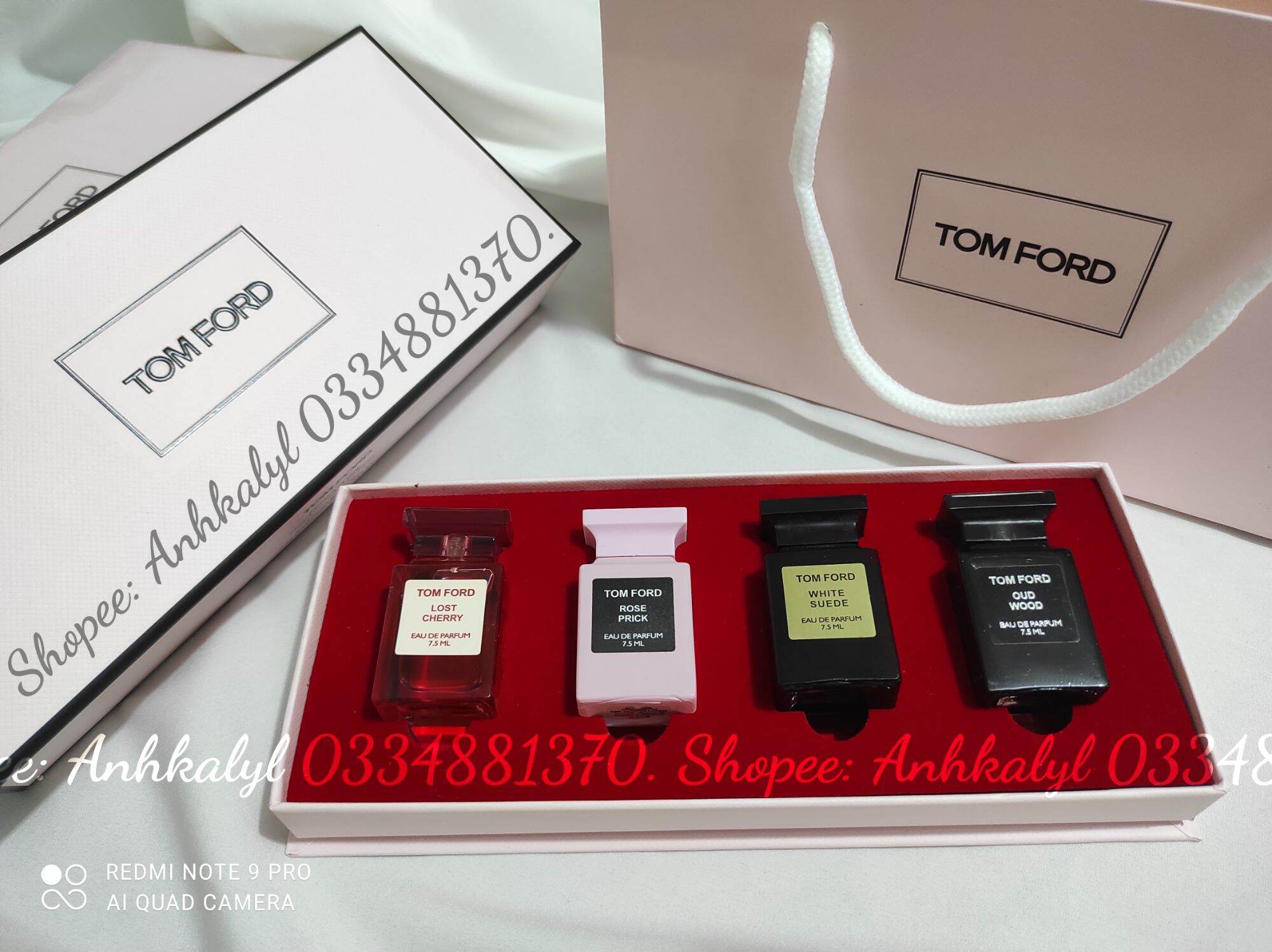 Set Nước Hoa Tom Ford 4 Chai 75Ml/C