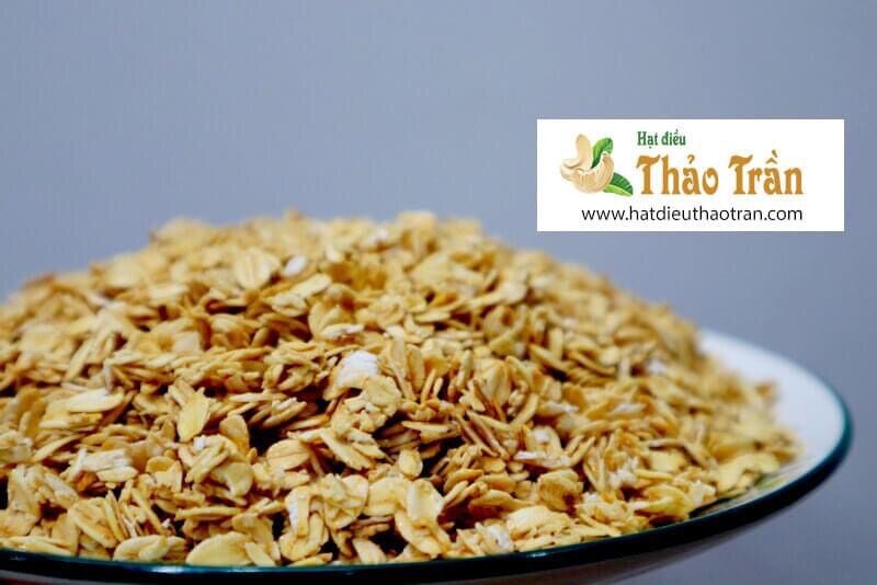 Yến mạch sấy mật ong 500gr