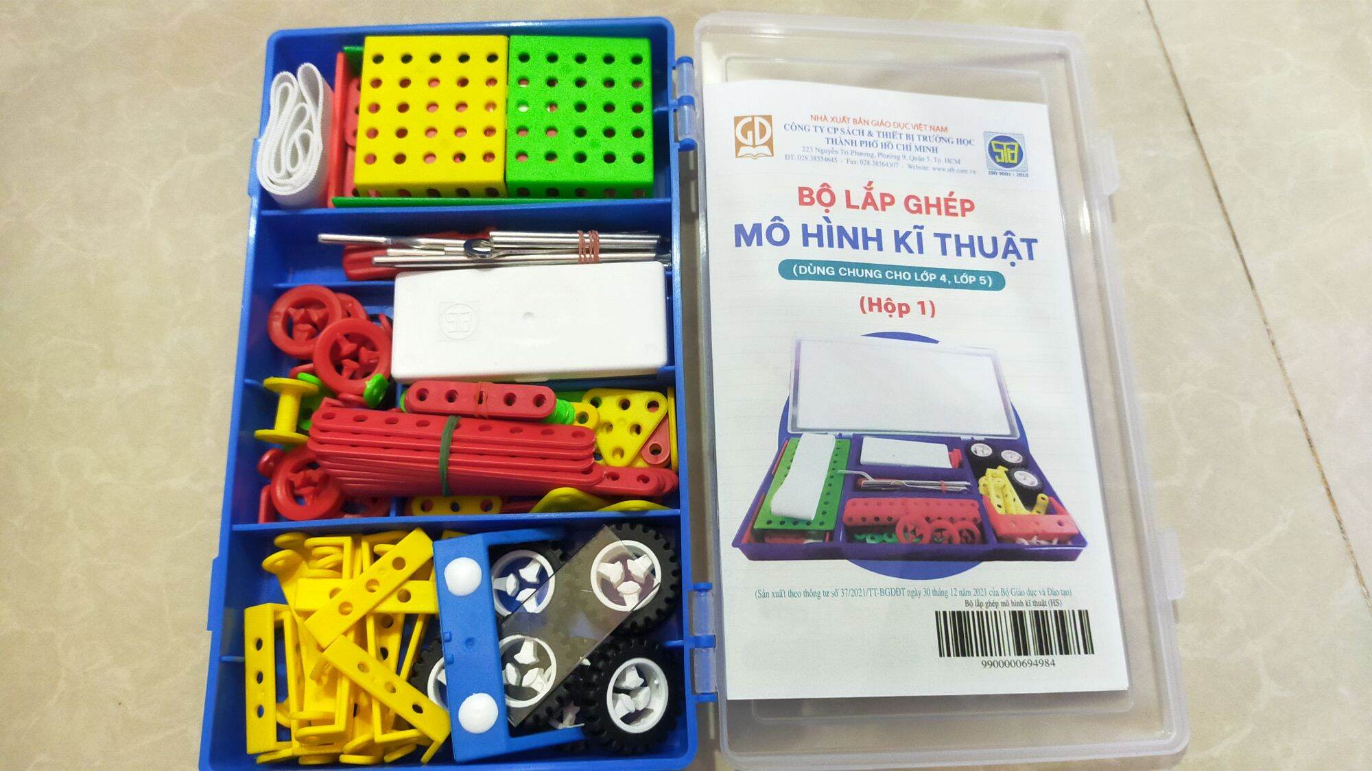 Hộp  Lắp    Ráp  Mô  Hình   Kỹ  Thuật  Môn  Công  Nghệ  Lớp  4 , 5