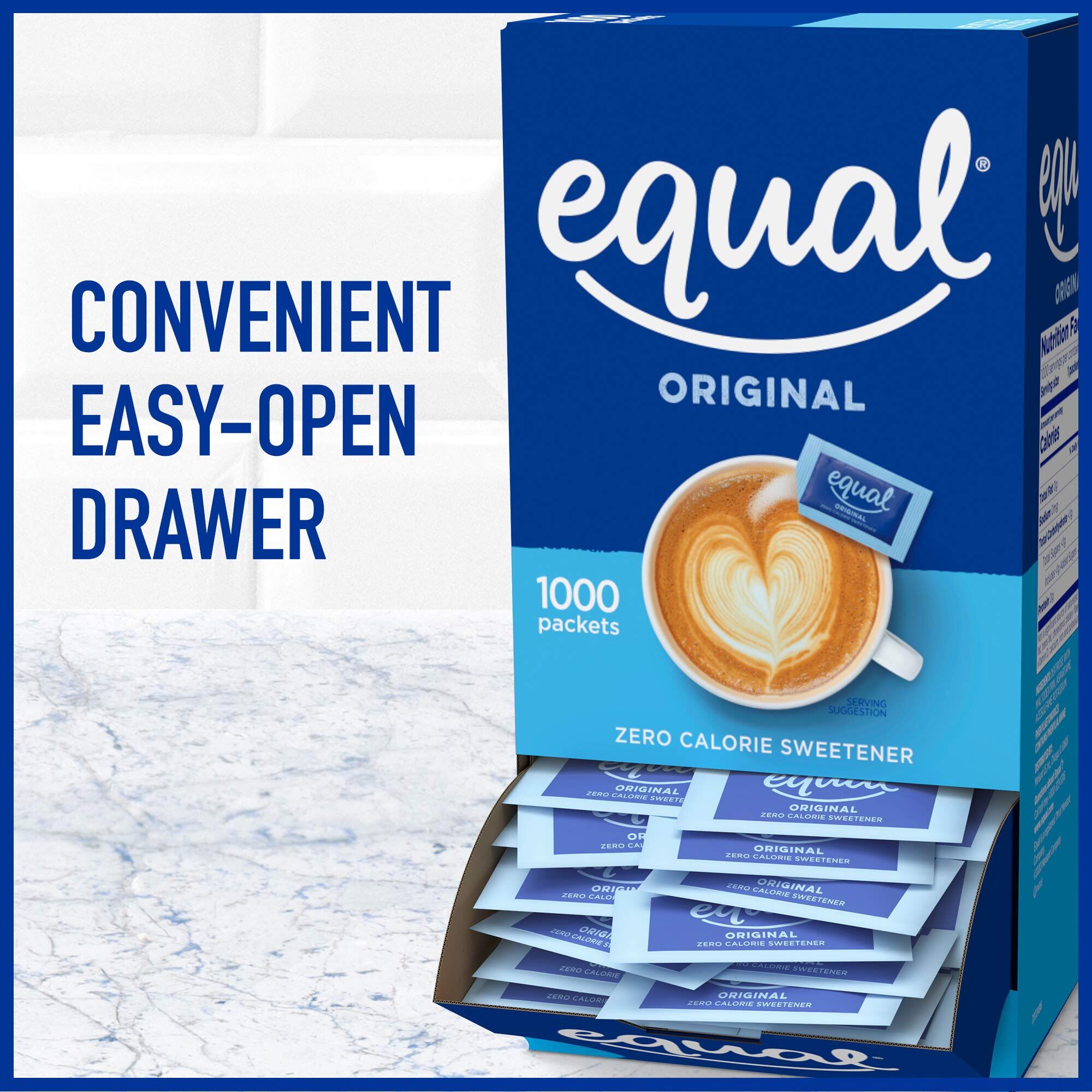 Đường ăn kiêng Equal Original - Mỹ (COMBO 50 GÓI & NGUYÊN THÙNG)
