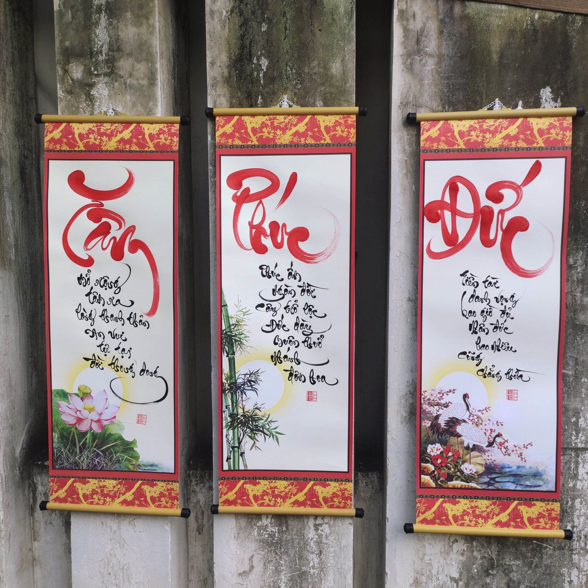 [HCM] Tranh thư pháp đẹp chữ Tâm Đức Phúc Quà tặng Noel biếu Tết cho Doanh nghiệp tặng đối tác khách hàng quà sinh nhật ý nghĩa tặng cho ÔNG BÀ CHA MẸ- tặng đinh ba chân treo tường Xưởng Sáo Hoàng Lâm