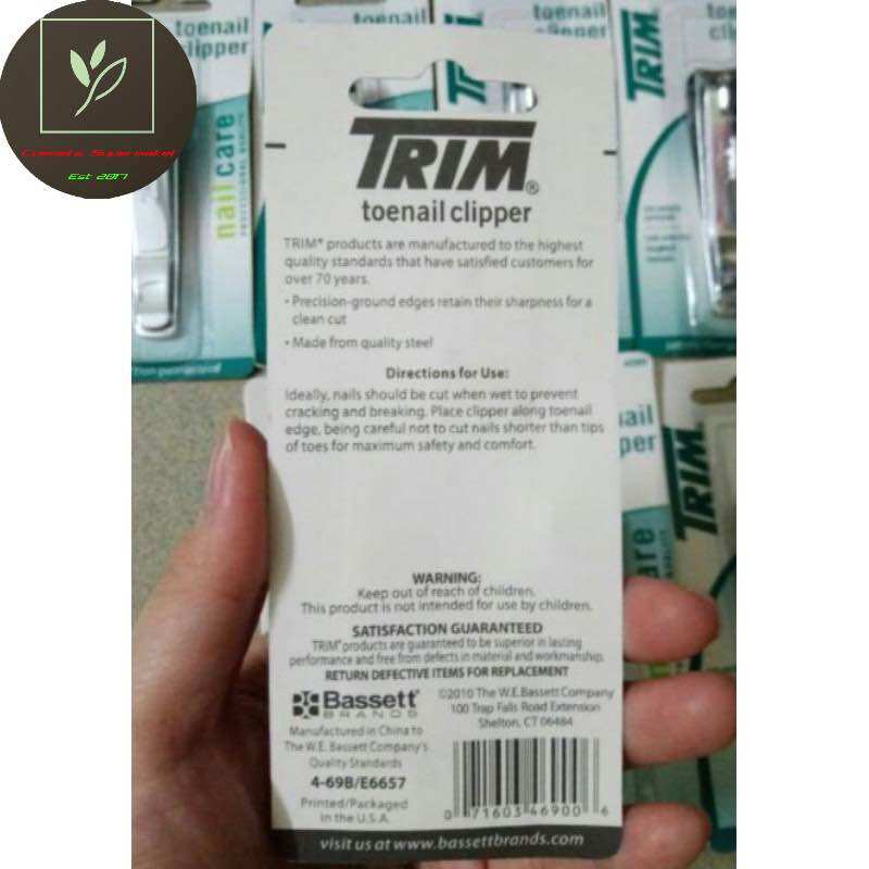 Cắt móng tay lớn thương hiệu Trim