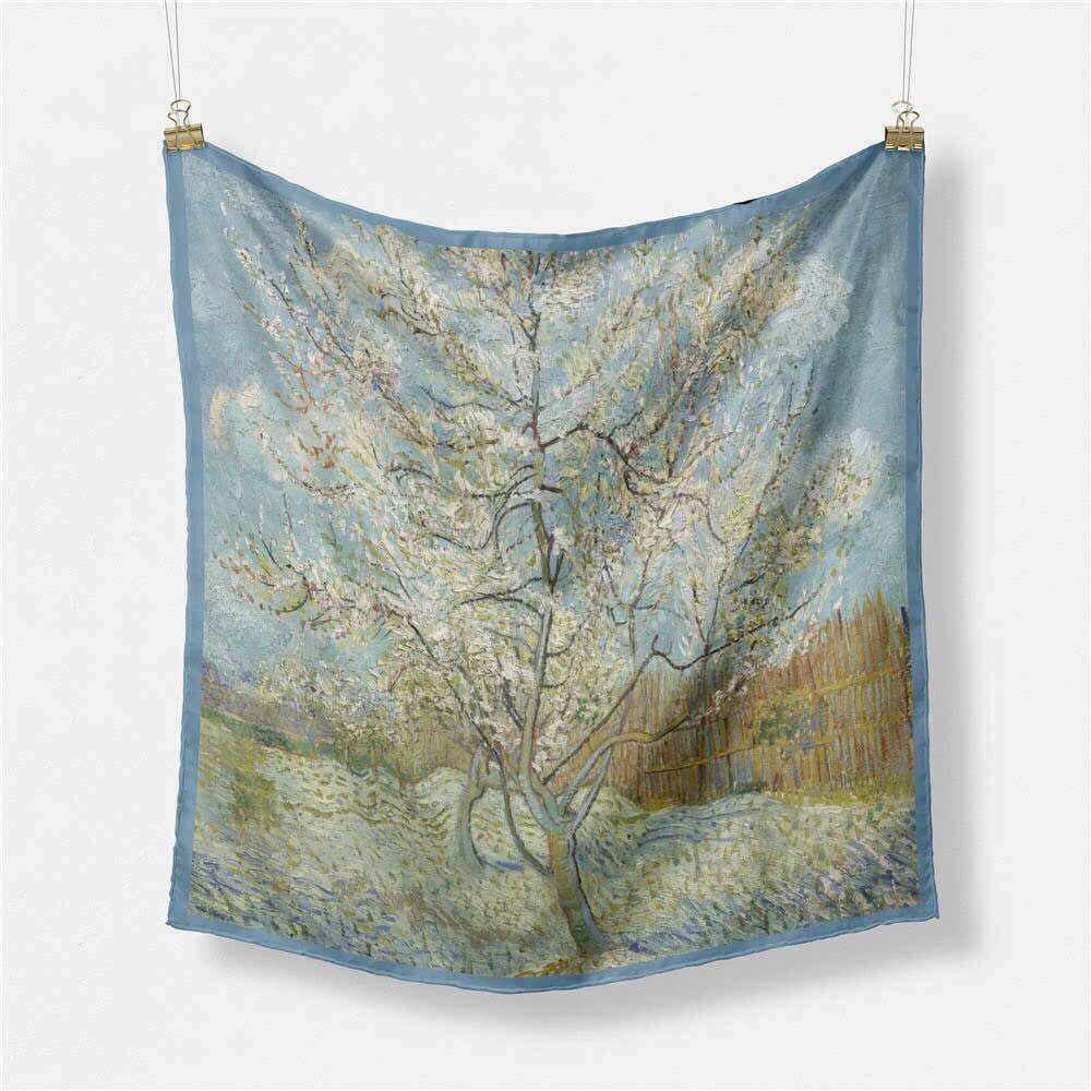Khăn choàng lụa sang trọng 30cmx30cm